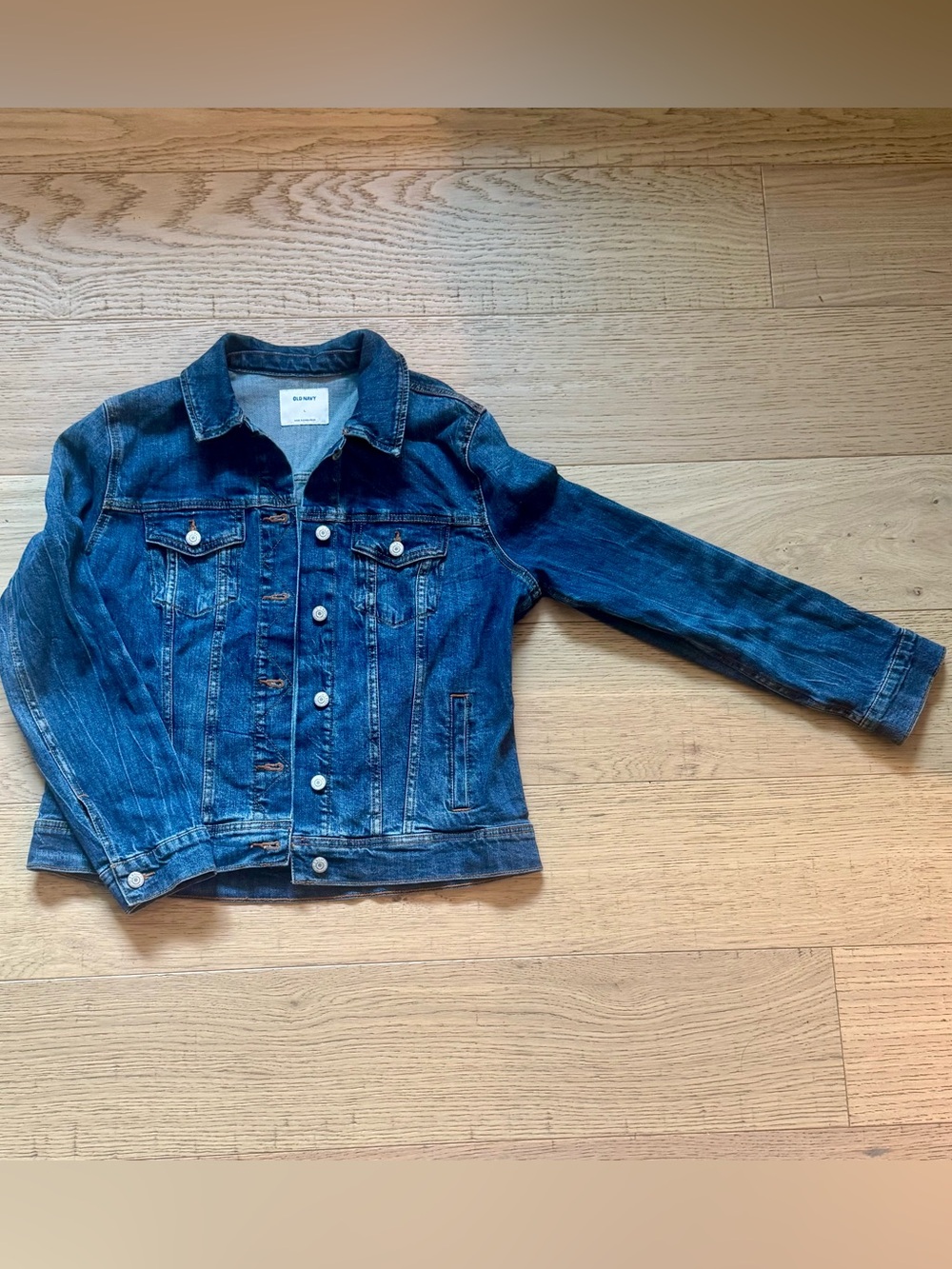 Old Navy Dark Blue Denim Jean Jacket